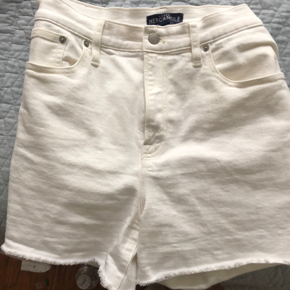 J Crew Mercantile white shorts size 31